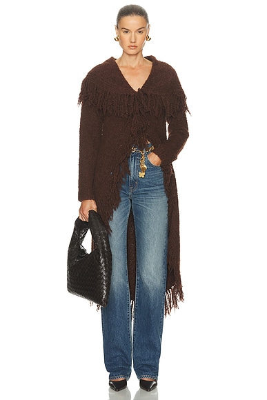 Cult Gaia Victoria Duster Sweater in Java