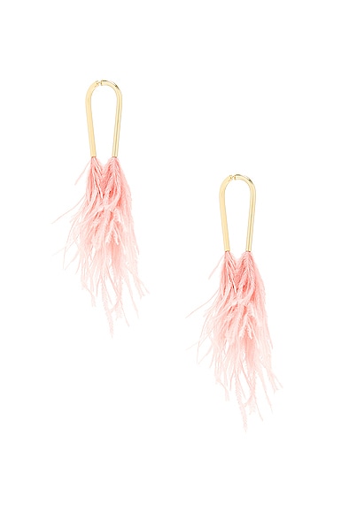 Meta Feather Earring