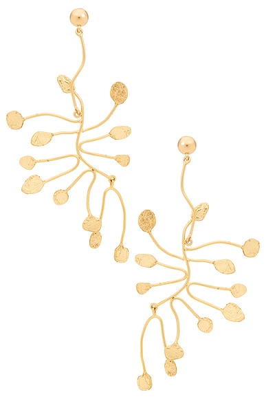 Cult Gaia Ilaria Earring in Gold Foiled