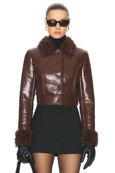 Cult Gaia Mercia Reversible Jacket in Java | FWRD
