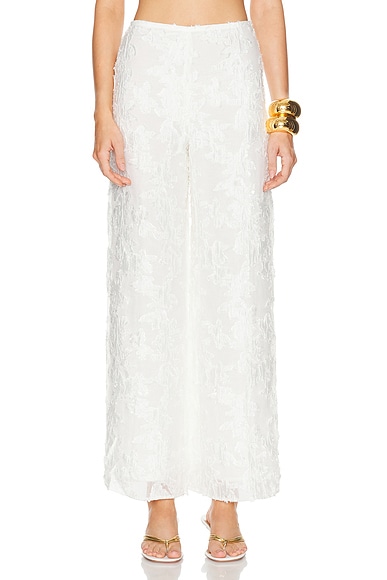 Cult Gaia Lane Pant in Off White