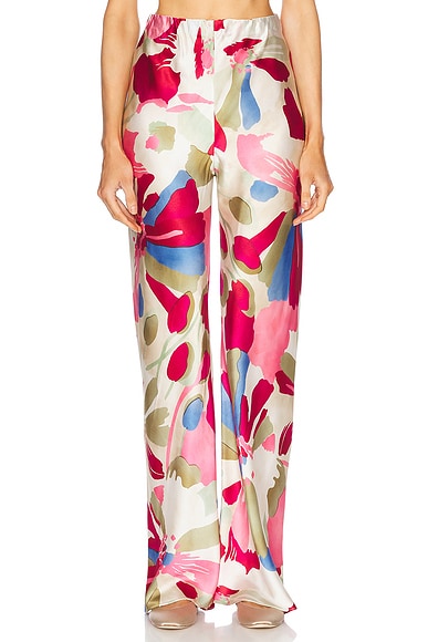Cult Gaia Stacie Pant in Floral Rosette