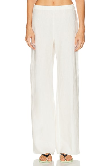 Cult Gaia Sara Pant in Off White