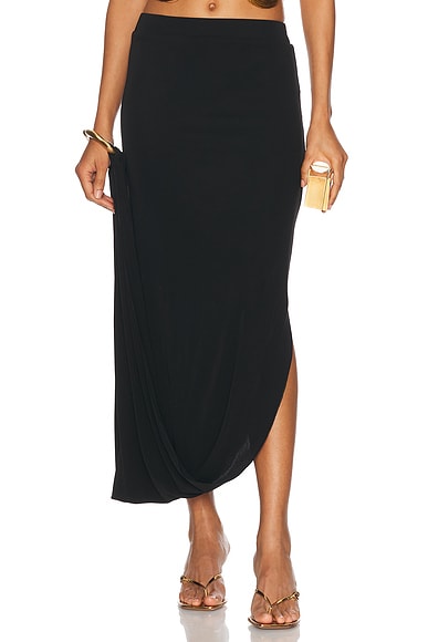 Cult Gaia Sola Skirt in Black | FWRD