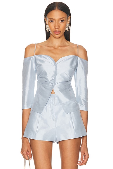 Cult Gaia Liz Top in Coastal