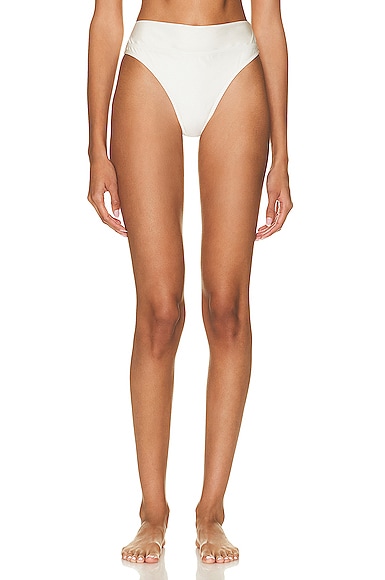 Cult Gaia Aradhya Bikini Bottom In Off White