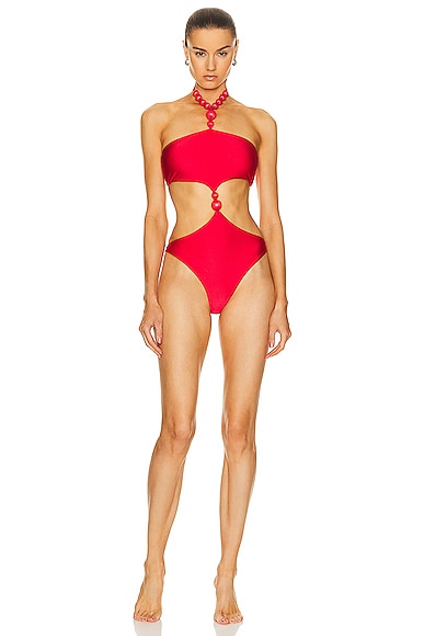 Caitriona Halter One Piece Swimsuit