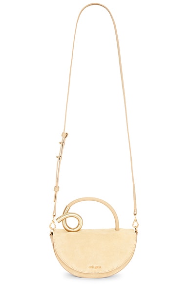 Cult Gaia Azariah Nano Bag in Sand