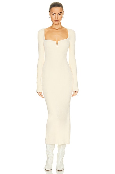 Galvan velvet dress clearance
