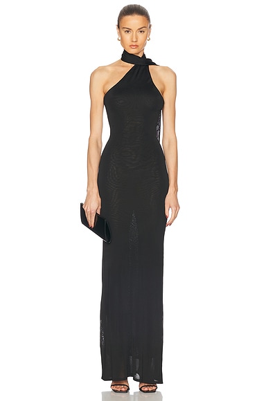 GALVAN Mirage Dress in Black