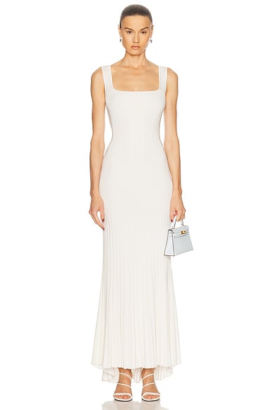 GALVAN Atlanta Gown in White