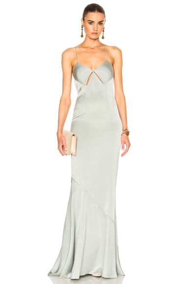 Galvan diamond cut hot sale out dress