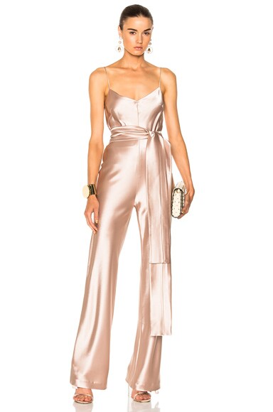 for FWRD Slouchy Jumpsuit With Waist Tie