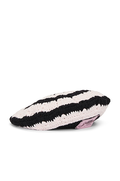 Cotton Crochet Beret