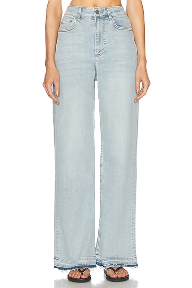 Ganni Andi Bootcut in Tint Wash