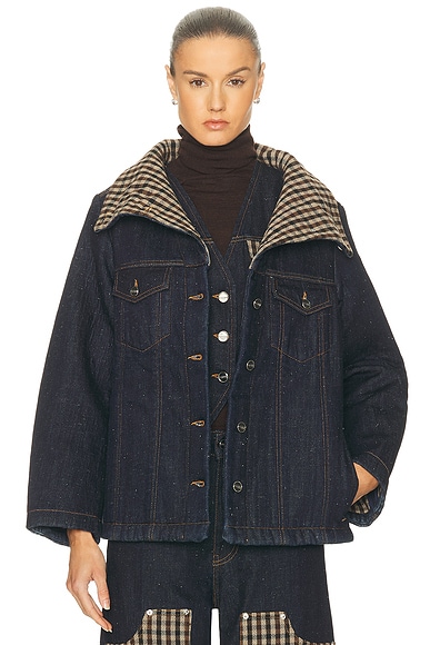 ジャケット・アウター ganni full pattern vest Ganni Shiny Quilt Vest Green Vests GANNI