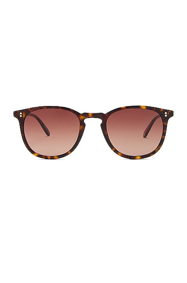 Garrett Leight Kinney Sunglasses in Brown