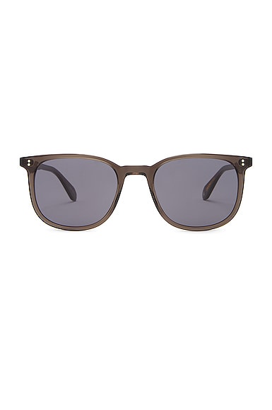 Garrett Leight Bentley Sunglasses in Charcoal