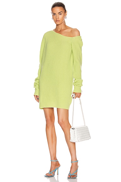 Isa Long Off the Shoulder Sweater Dress