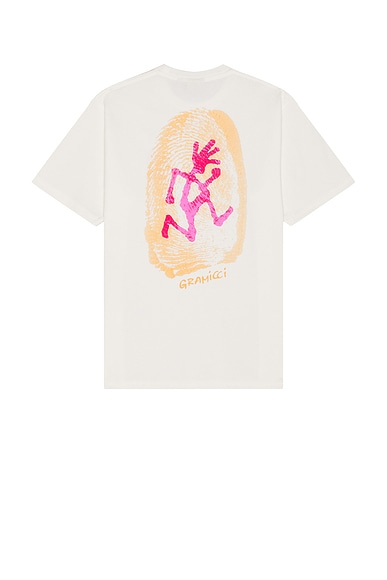 Gramicci Thumbprint Tee in White