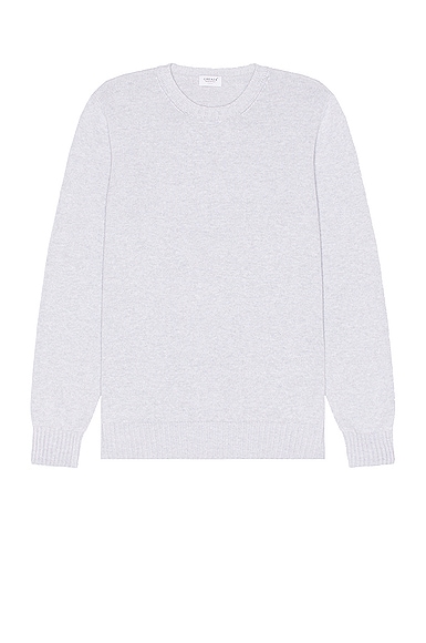Ghiaia Cashmere Cotton Sweater in Grey