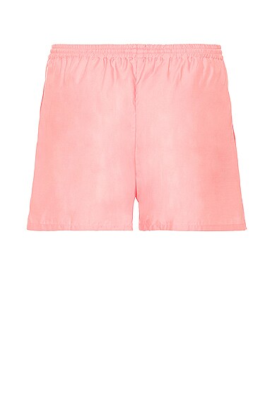 Shop Ghiaia Cashmere Cotton Mare Swim Shorts In Pink