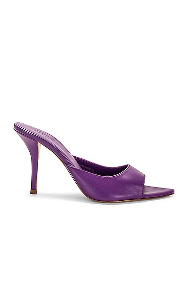 Shop Gia Borghini X Pernille Teisbaek Pointed Mule In Purple