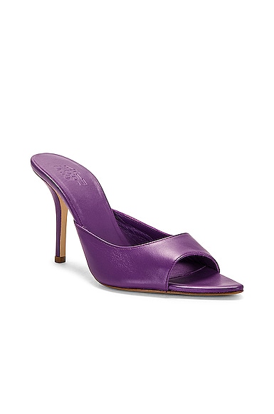 Shop Gia Borghini X Pernille Teisbaek Pointed Mule In Purple