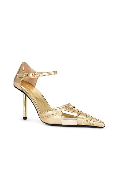 Gia Borghini X Fai Khadra Aalto Heel In Gold