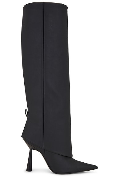 Isabel Marant Latsen Suede Boot in Black FWRD