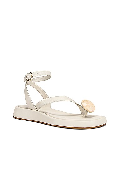 gia borghini x rhw toe ring mule