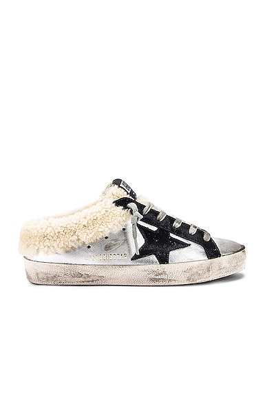 golden goose sabot black