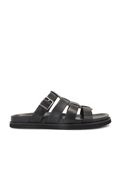 TAKAHIROMIYASHITA The Soloist x OOFOS Flip-Flop in Black | FWRD