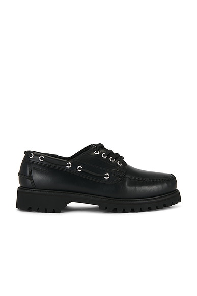 G.H.BASS Ranger Camp Mocassin Dress Shoe in Black
