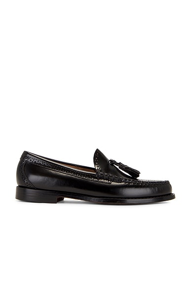 G.H.BASS Larkin Tassel Brogue Weejun in Black