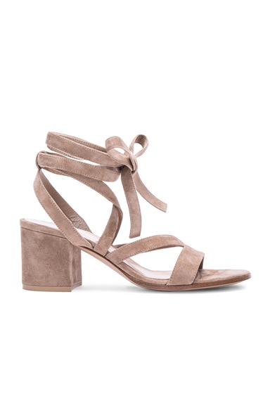 Suede Janis Low Sandals