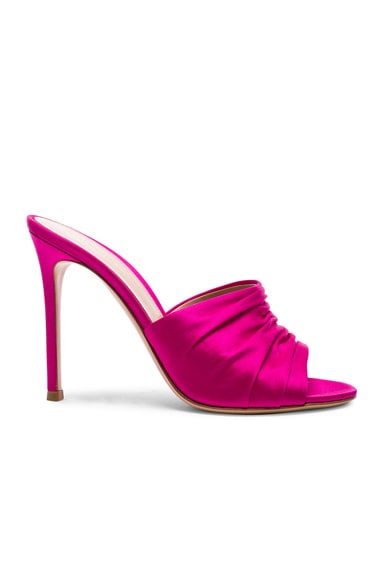 Satin Cecile Mules