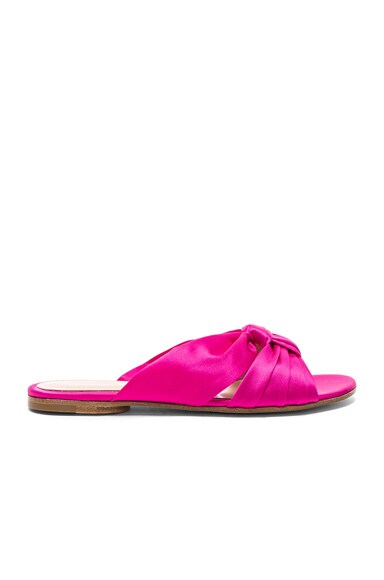 Satin Blair Knot Sandals