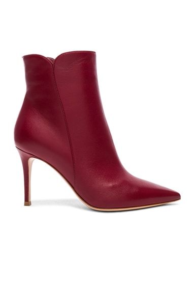 Leather Levy Ankle Boots