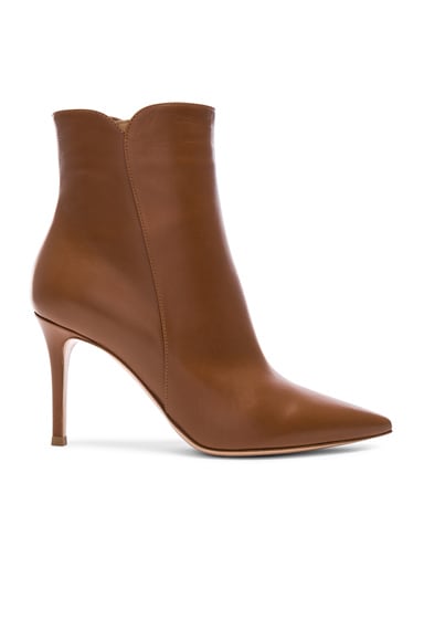 Leather Levy Ankle Boots