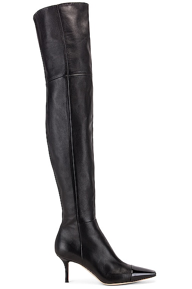 Over the Knee Toe Cap Boots