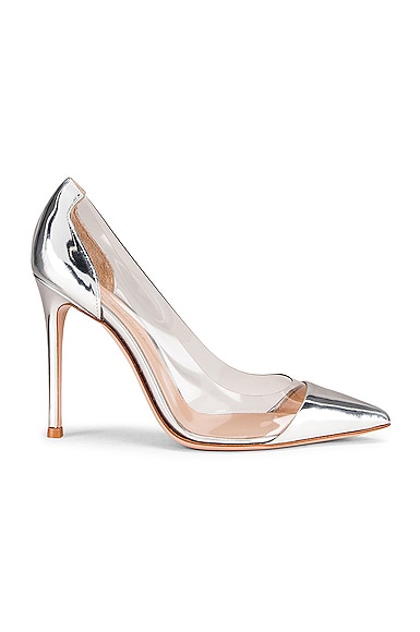 gianvito rossi silver pumps