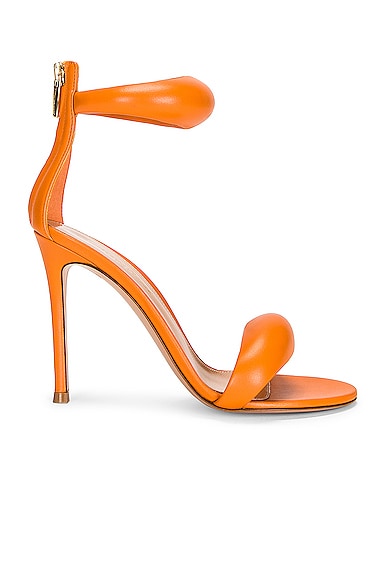 Gianvito Rossi Bijoux Sandals in Tangerine