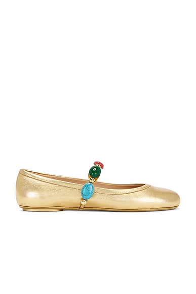 Napp Silk Washed Ballet Flat