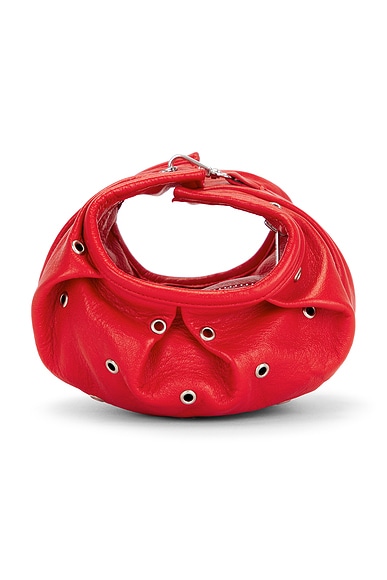 Gimaguas Pulsera Studded Bag in Red