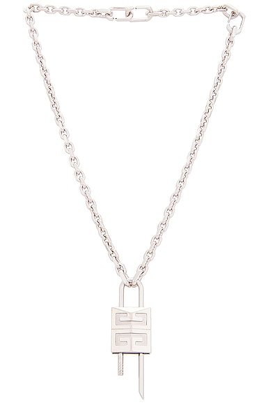 Lock Small Silverly Necklace