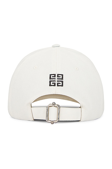 Shop Givenchy Curved Cap In White