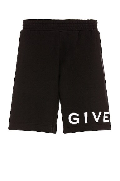 Boxy Fit Short With Branding Embroidery