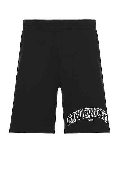 Boxy Fit Embroidery Shorts