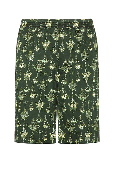 Givenchy Hubert Objects Short in Dark Green